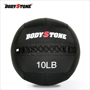 [바디스톤]월볼 10파운드(블랙) wall ball 크로스핏용품 전신운동 순환운동 유산소운동 메디신볼 메디슨볼